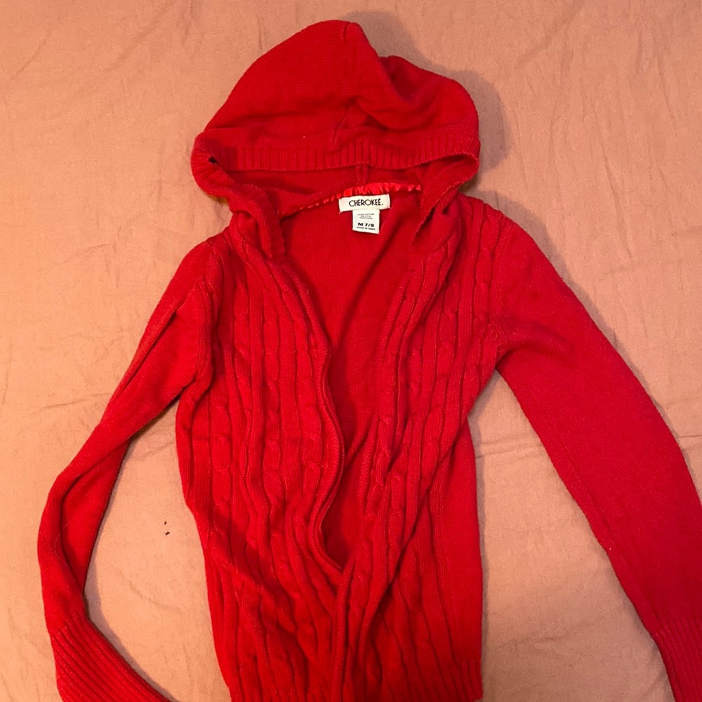 Vintage Cherokee Zip Up Sweater Children’s M